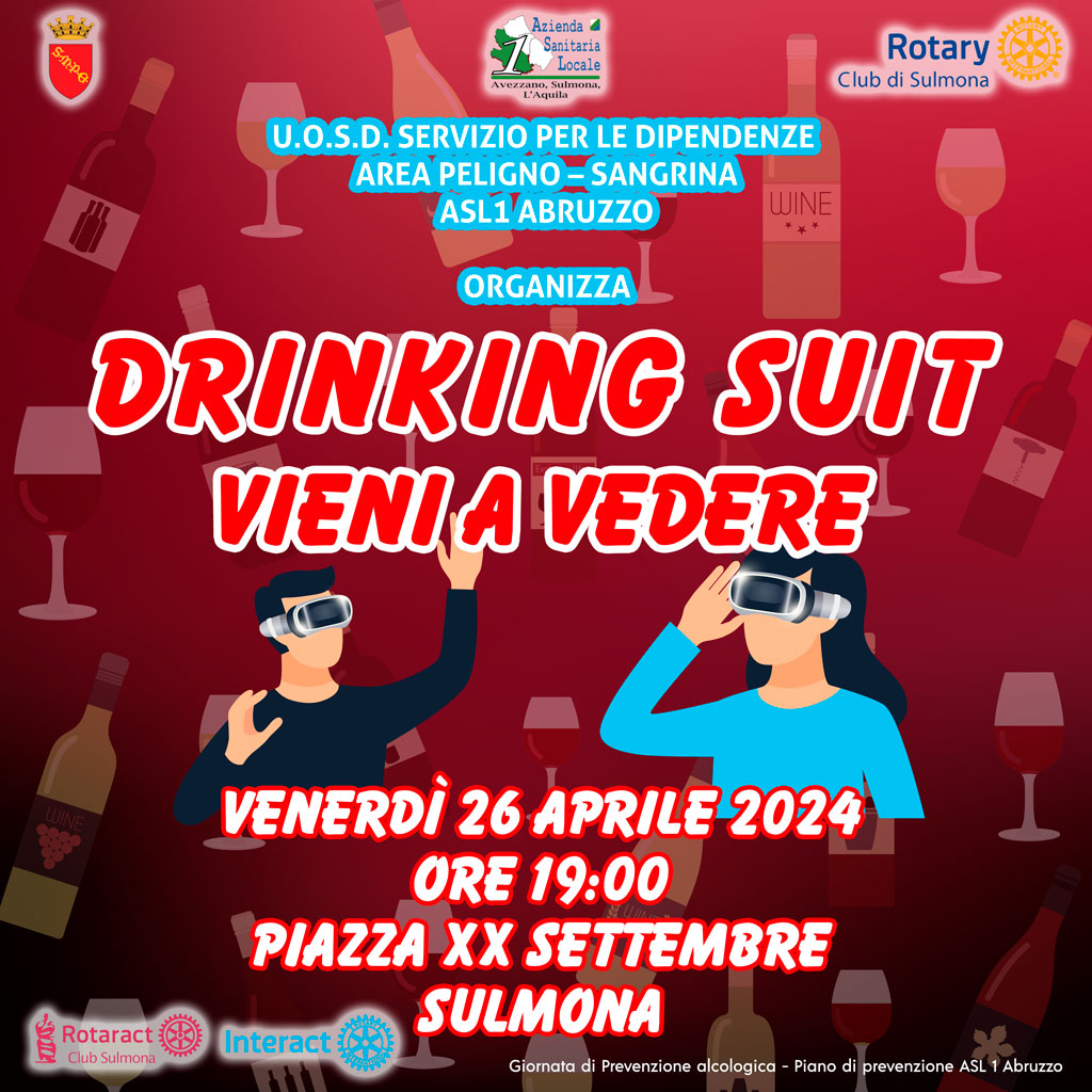 drinking suit