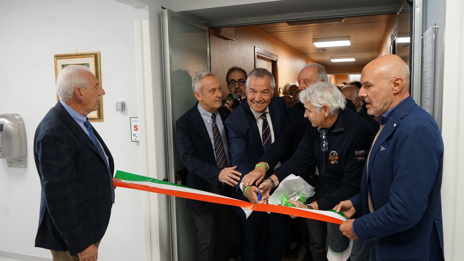 inaugurazione sala attesa radiologia
