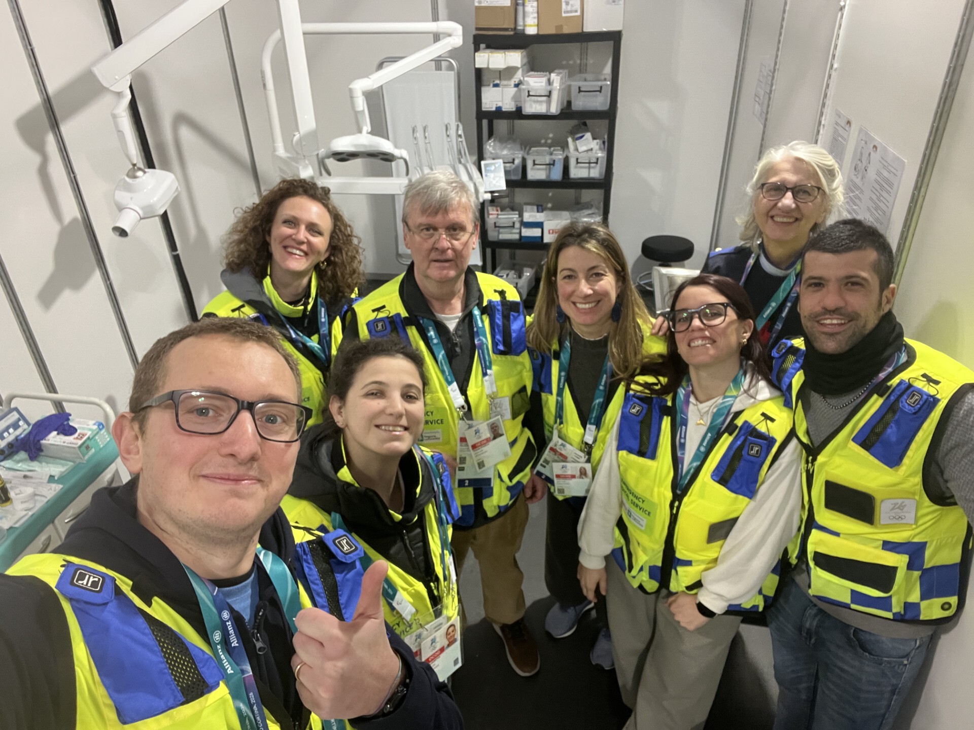 team sanitario olimpiadi scarsella