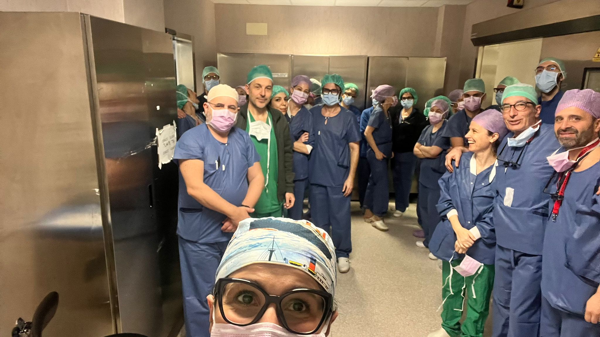 equipe donatore cuore fermo