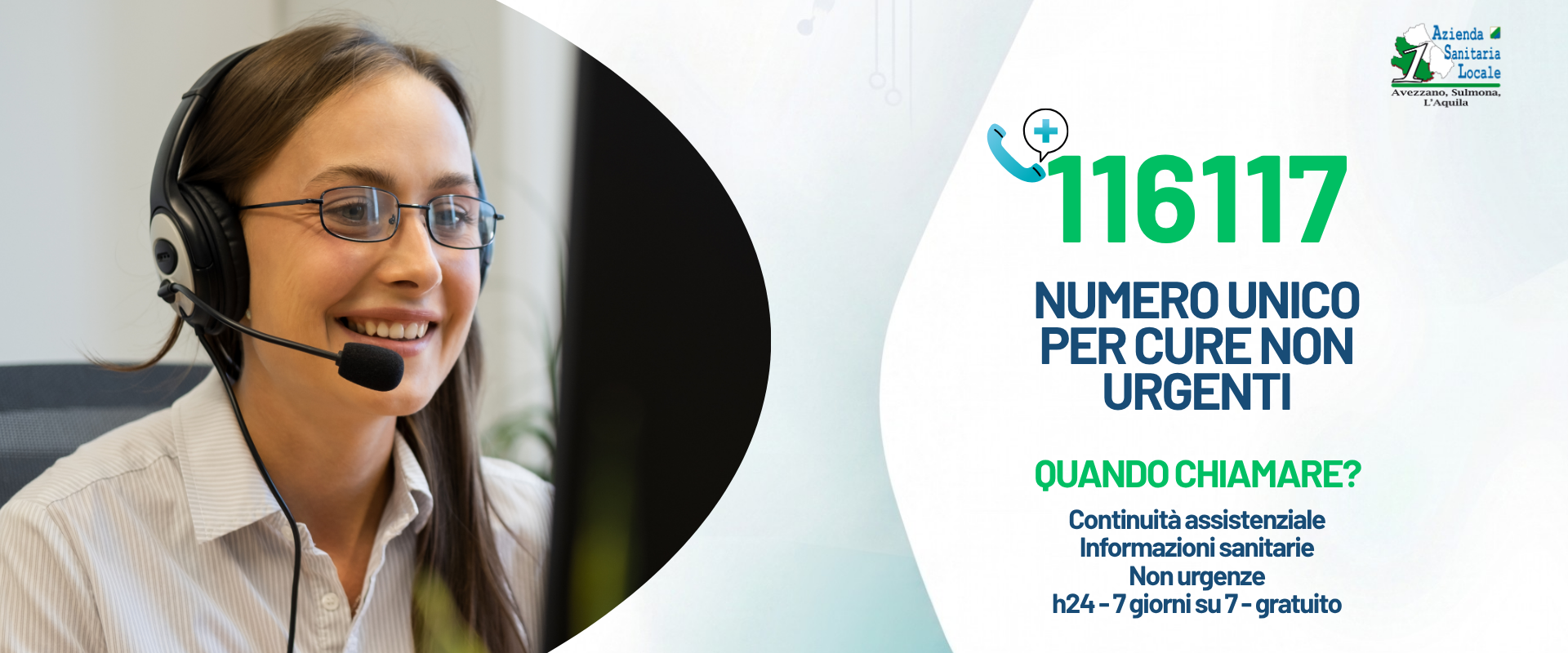116117 - numero unico per cure non urgenti
